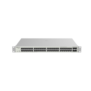 48‑Port PoE+ Layer 2 Switch – 4×Gigabit SFP, 104 Gbps, Cloud‑Managed