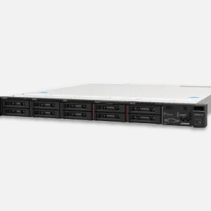 Lenovo ThinkSystem SR250 V2 1U Rack Server – Xeon E‑2300, 128 GB DDR4, Flexible Storage