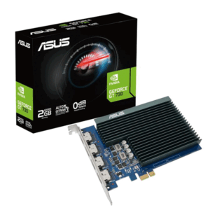 ASUS GeForce GT 730 2GB GDDR5 – 4× HDMI, Low-Profile & Silent Design
