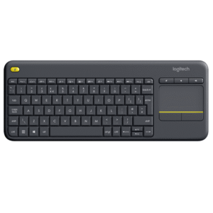 Logitech K400 Plus – Wireless Touch Keyboard for TV & PC | Comfortable Living-Room Control